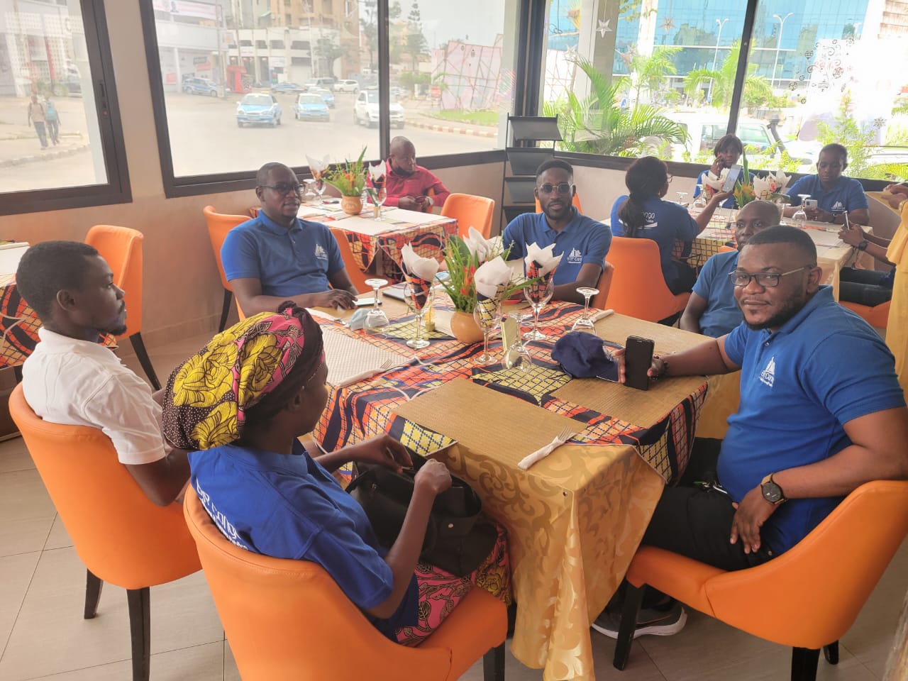 l'equipe btp congo sarl celebre le nouvel an en toute conviavilite-Websoft-Enterprise